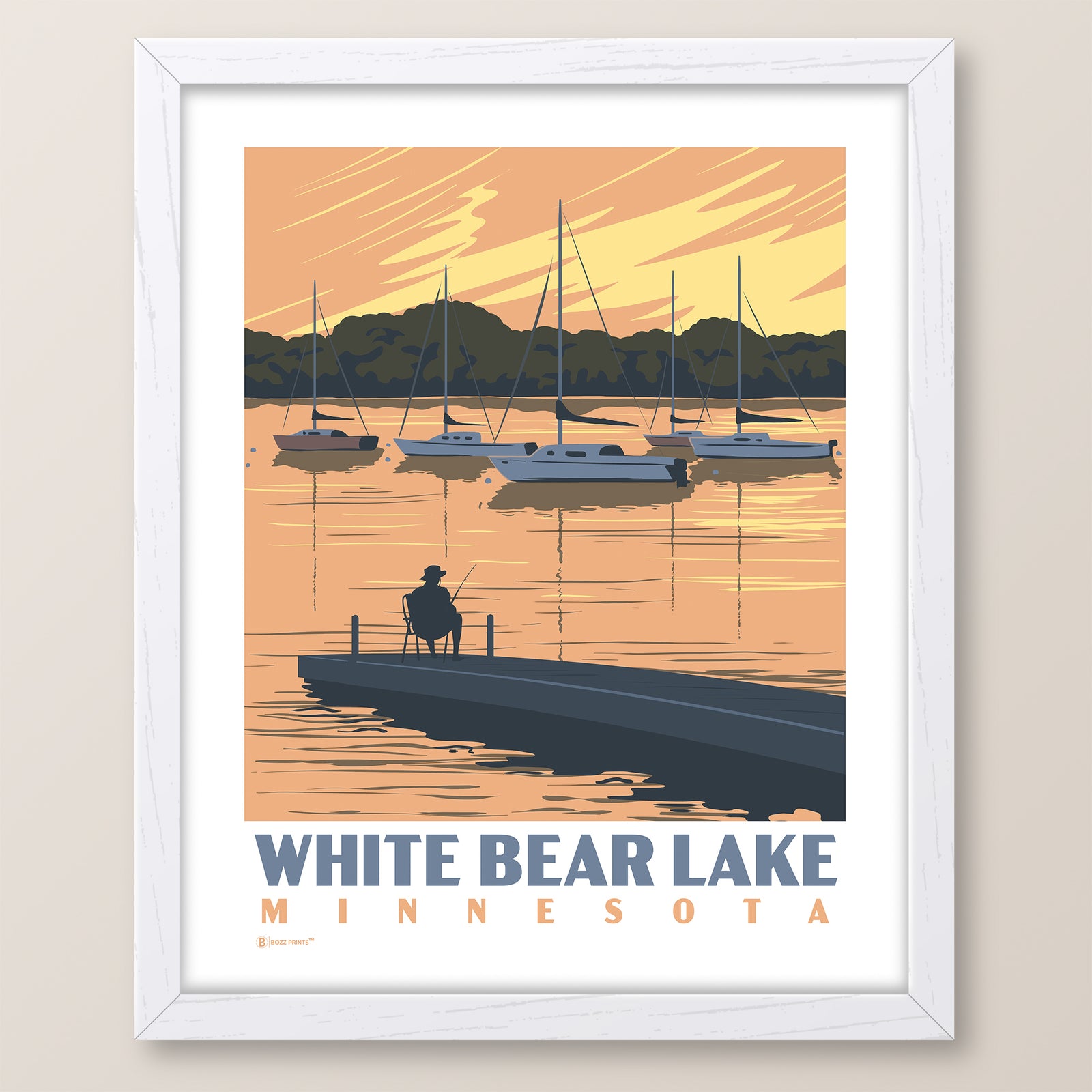 White Bear Lake Print