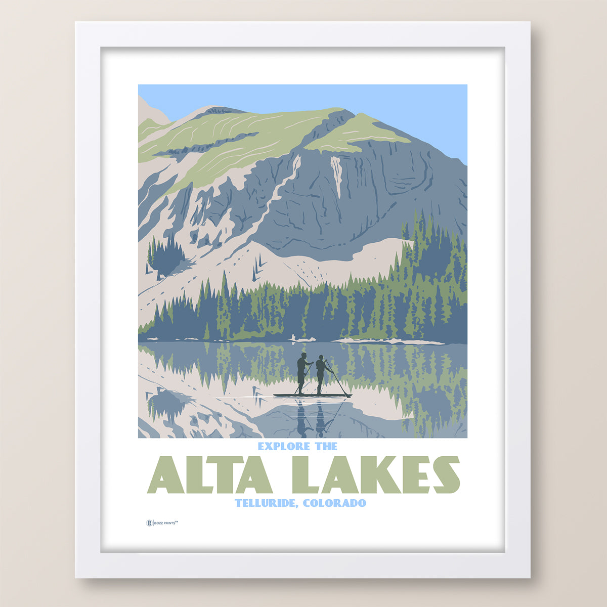 Alta Lakes Telluride Print