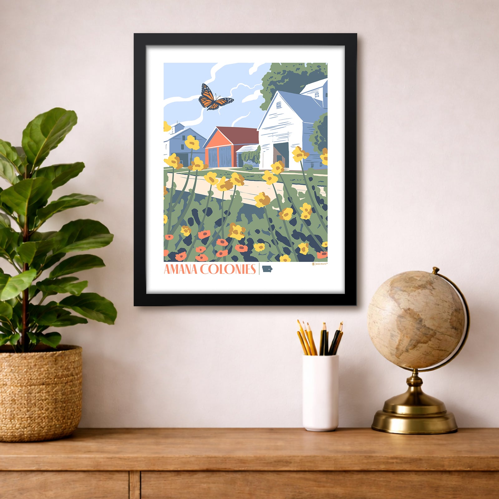 Amana Colonies Art Print