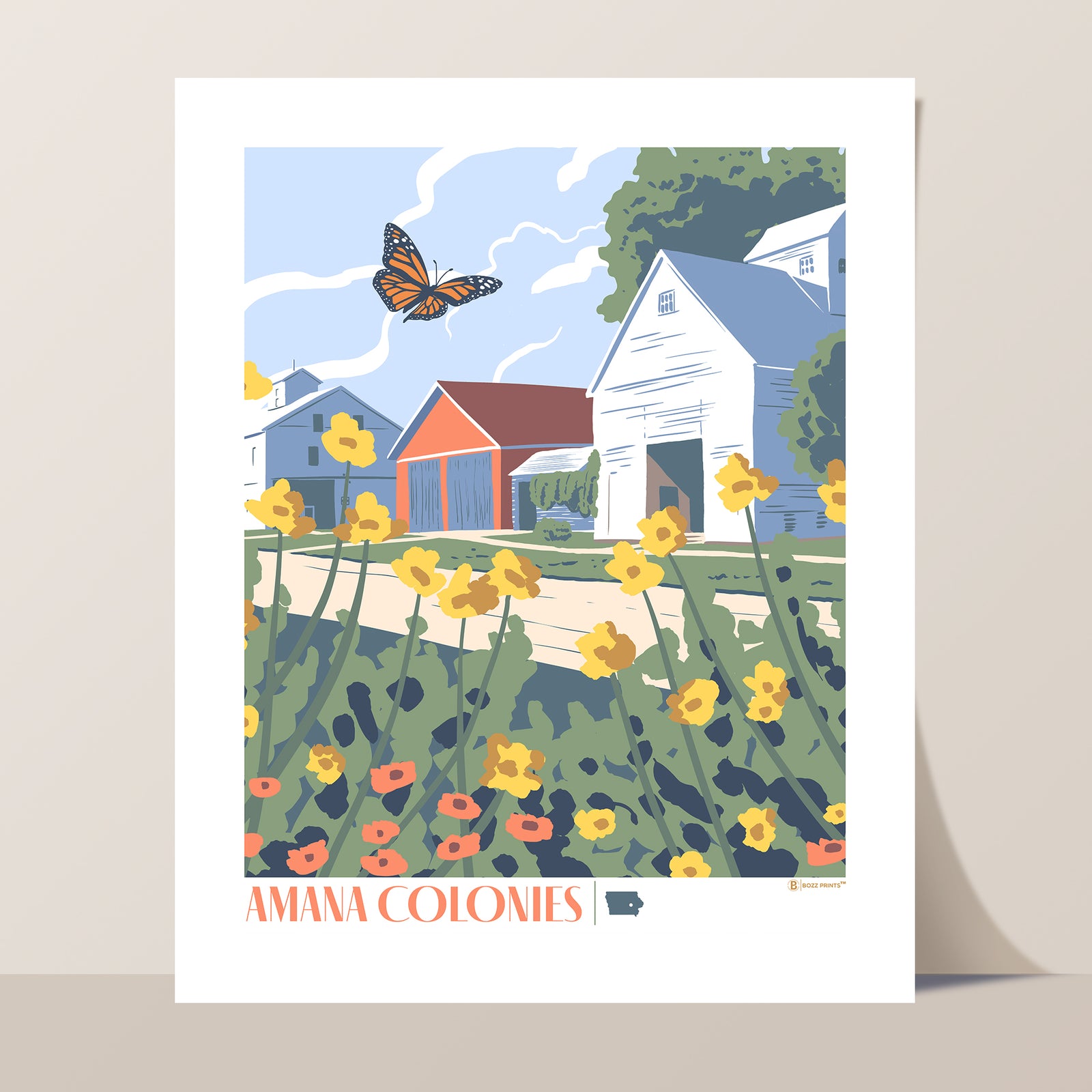 Amana Colonies Art Print