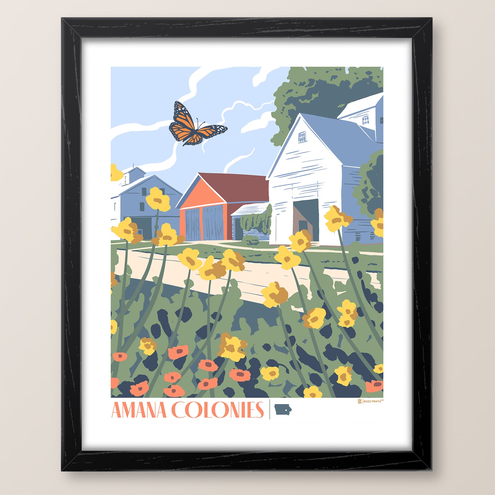 Amana Colonies Art Print