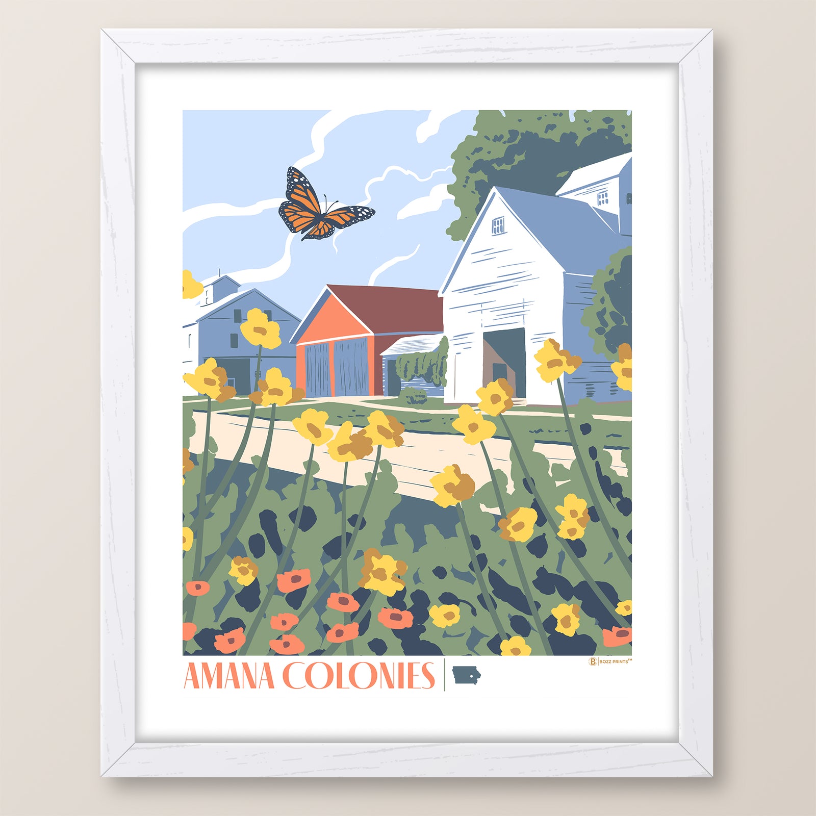 Amana Colonies Art Print