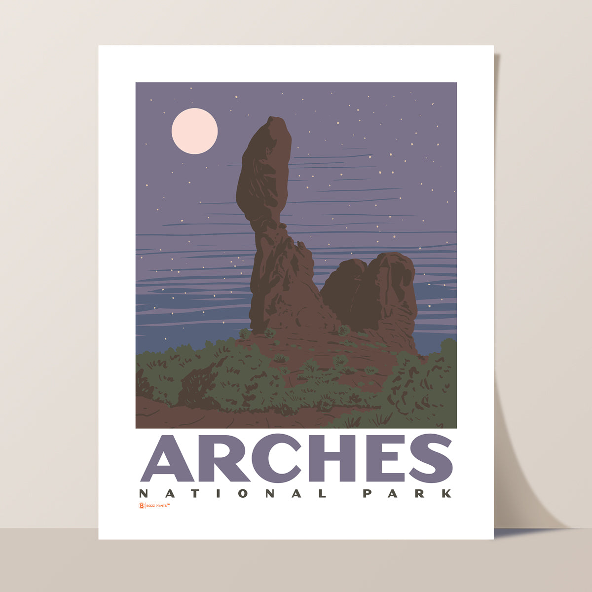 Arches National Park Balanced Rock Print