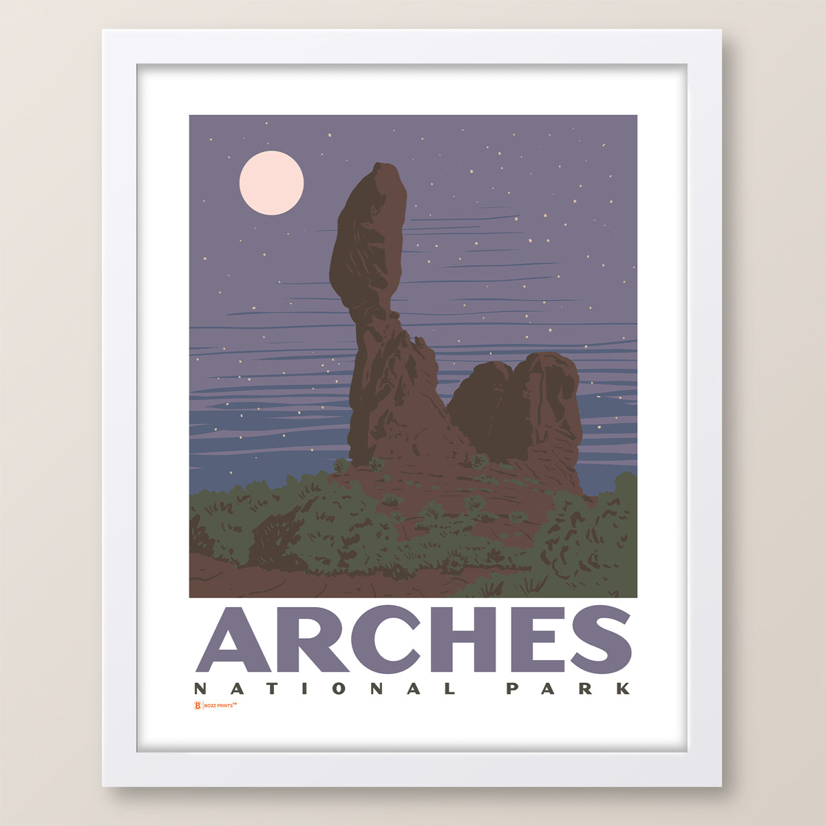 Arches National Park Balanced Rock Print