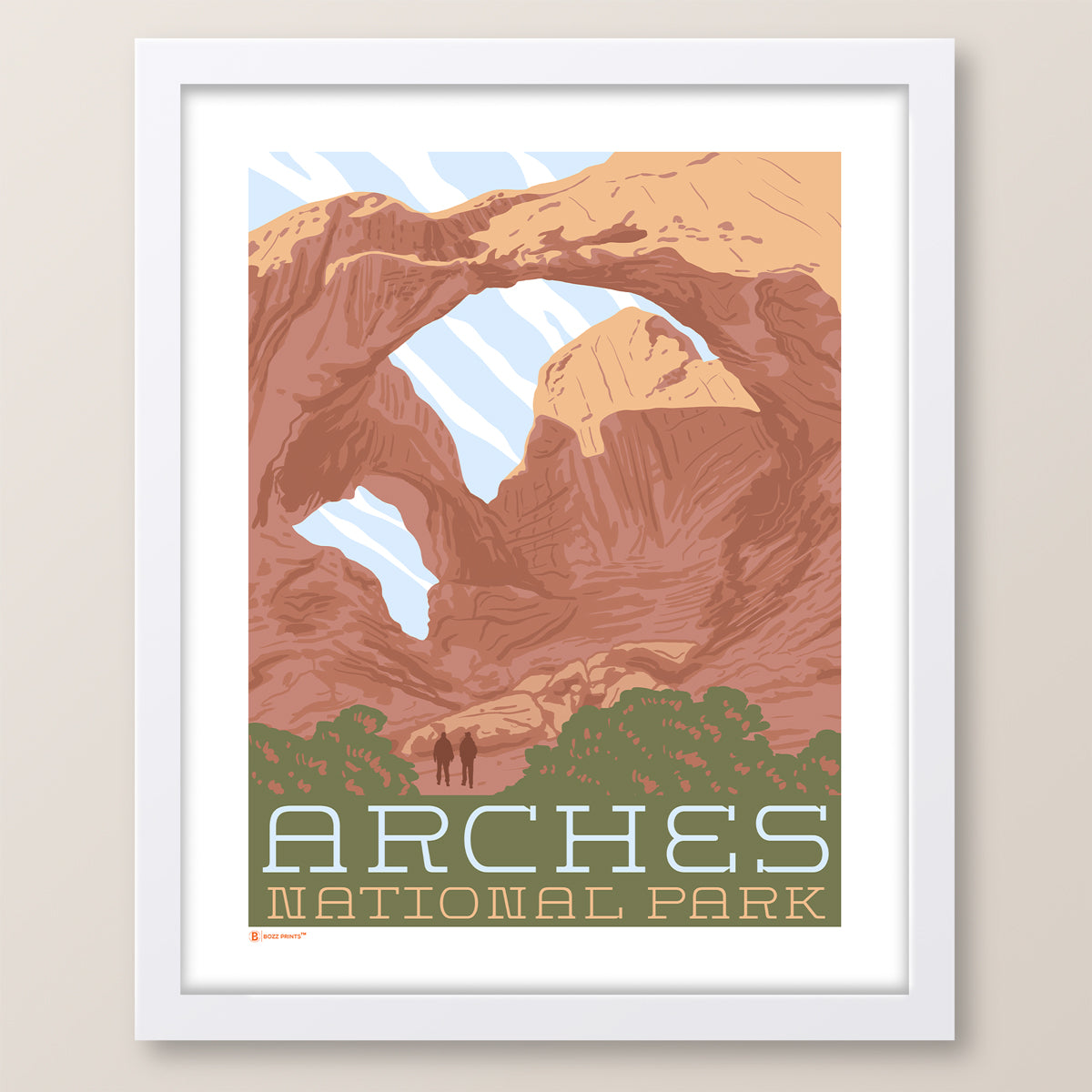 Arches National Park Double Arches Print