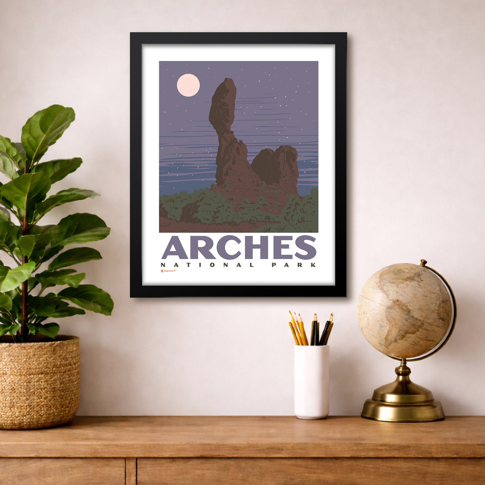 Arches National Park Balanced Rock Print