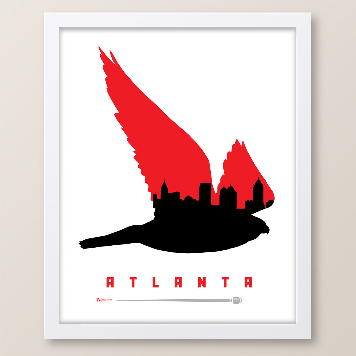 Atlanta Football Print
