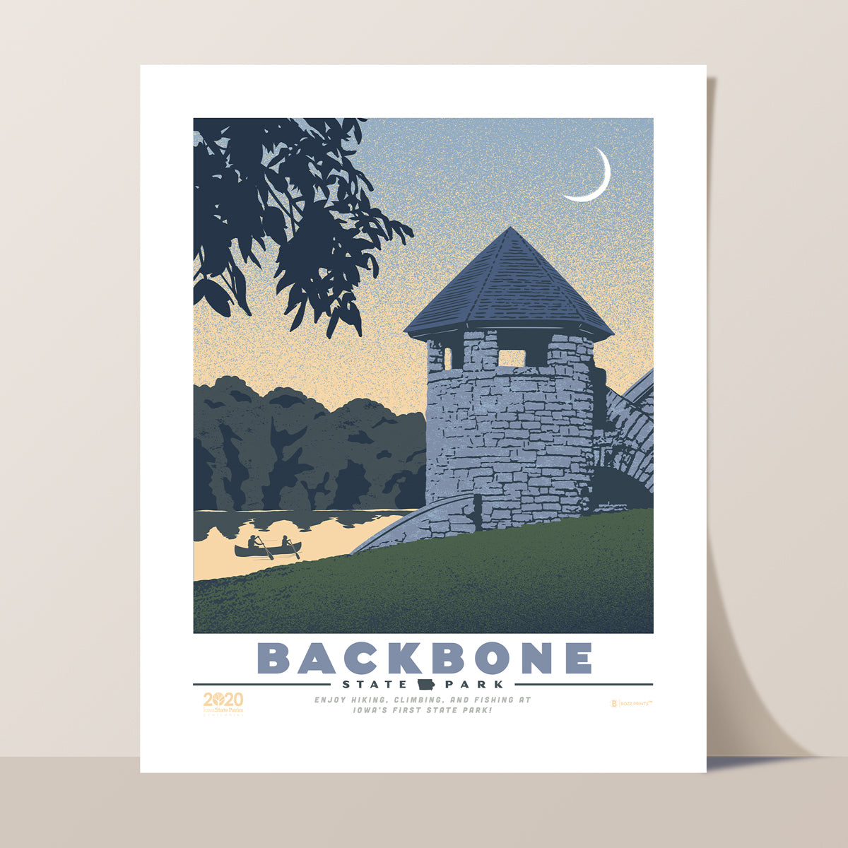 Backbone State Park Print