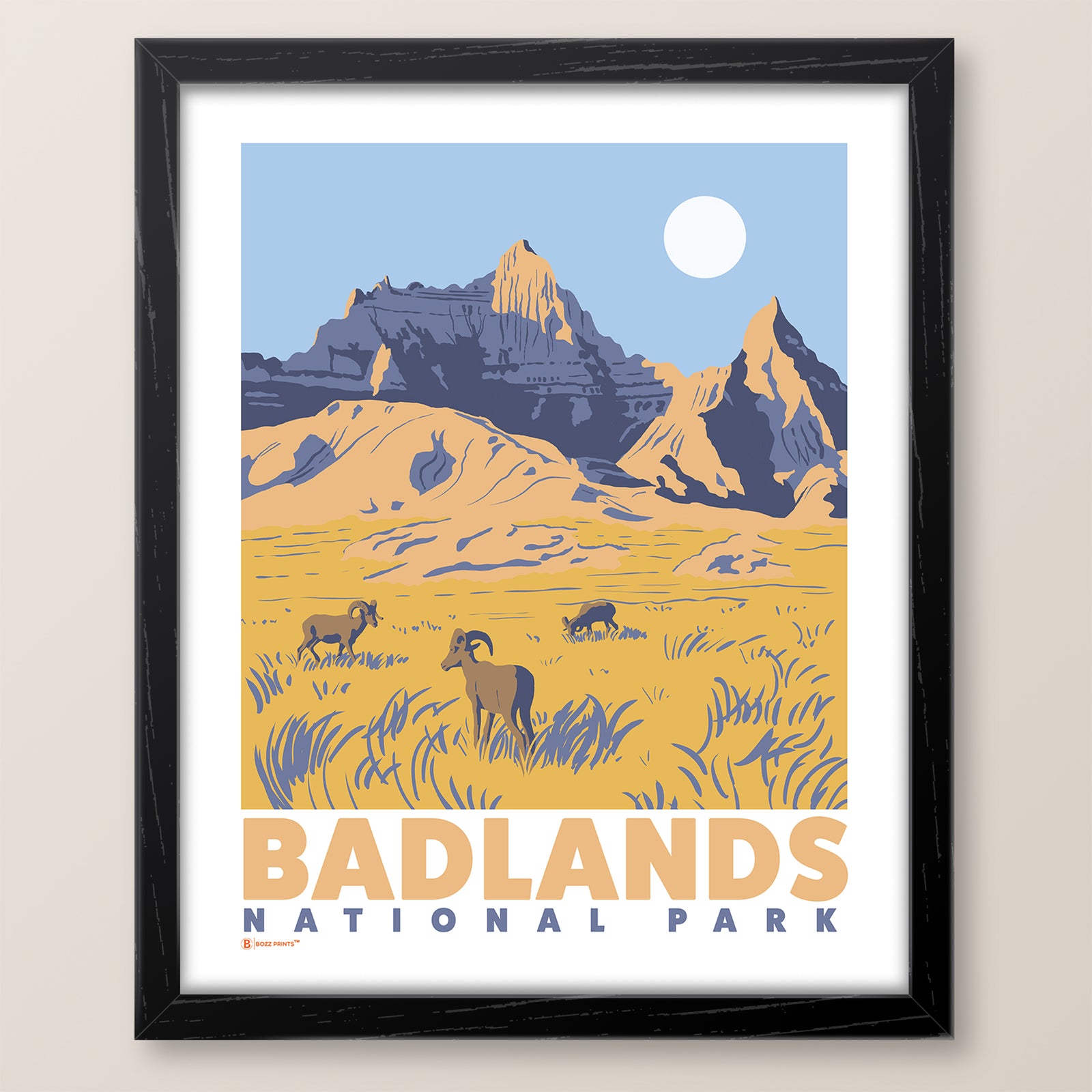 Badlands National Park Print