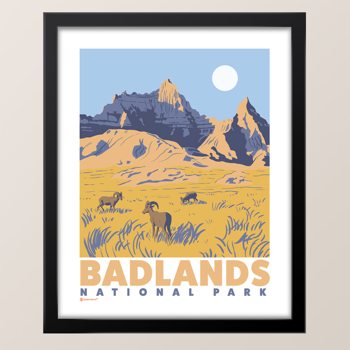 Badlands National Park Print