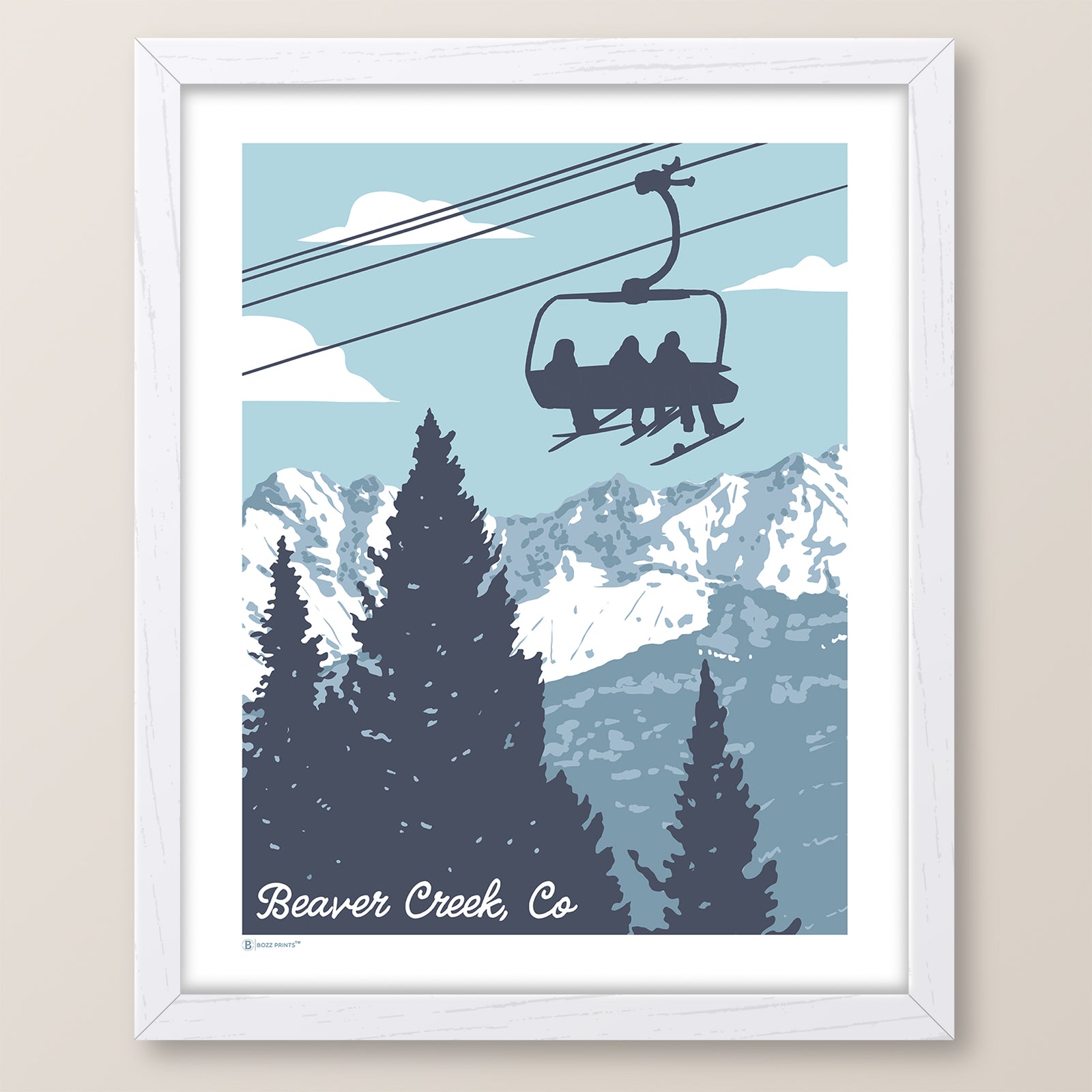 Beaver Creek Lift Print