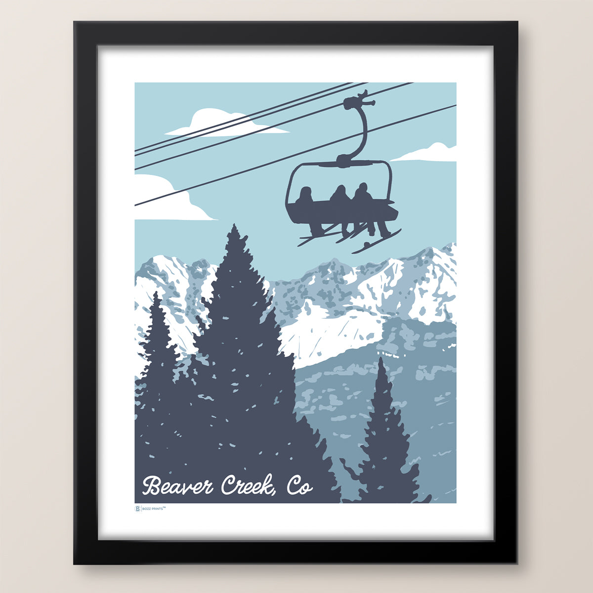 Beaver Creek Lift Print