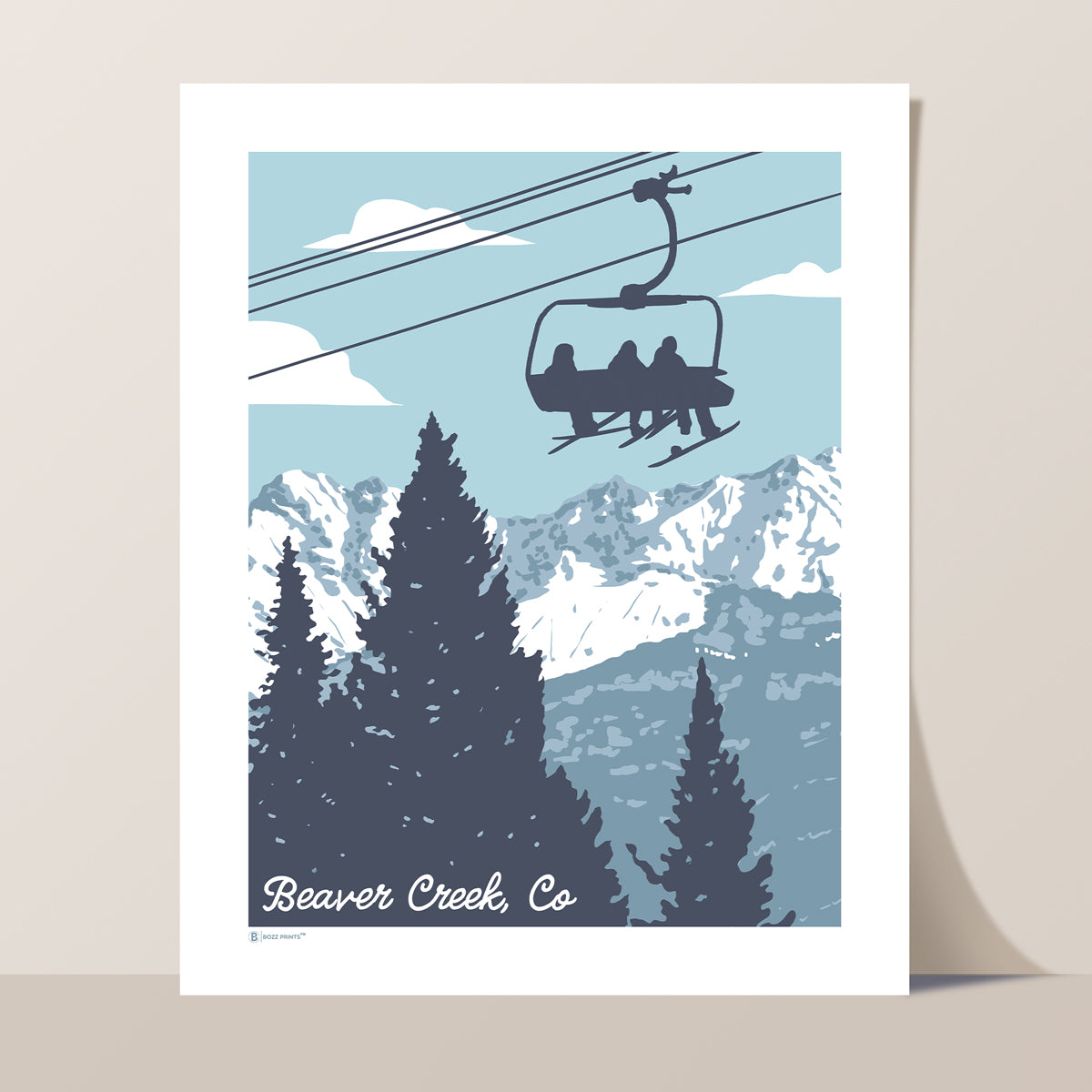 Beaver Creek Lift Print