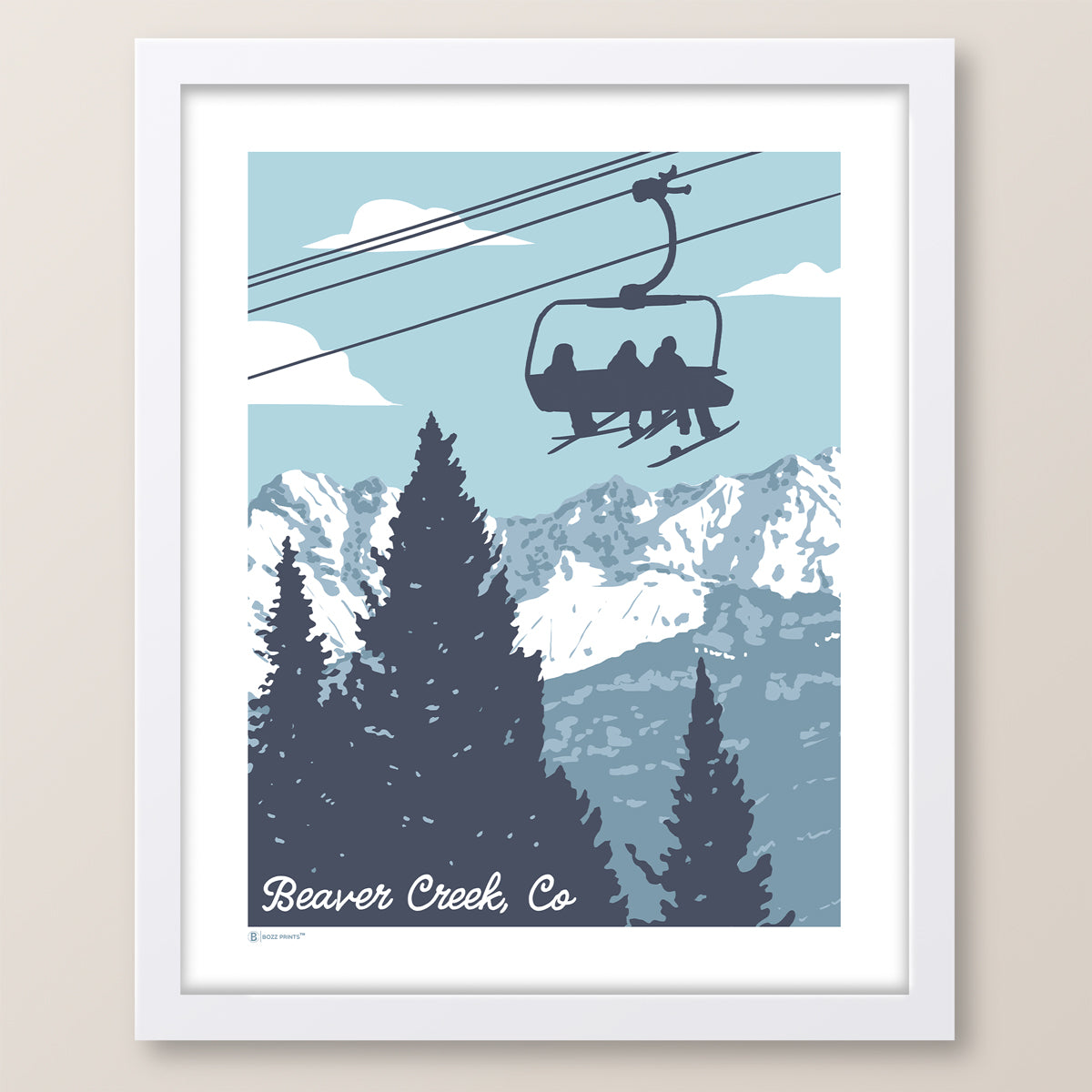 Beaver Creek Lift Print