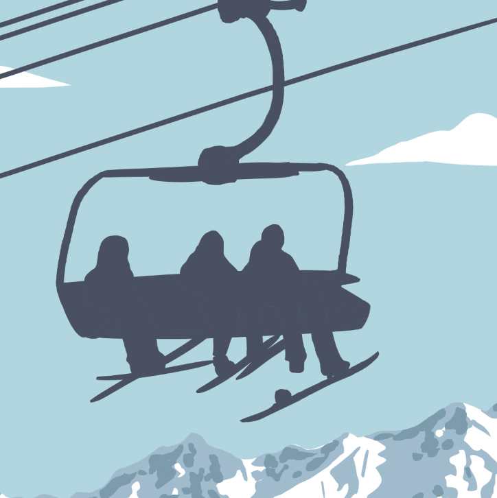 Beaver Creek Lift Print