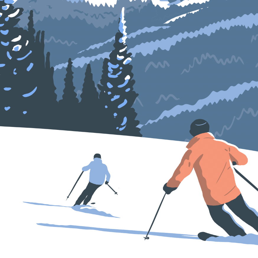 Beaver Creek Slopes Print