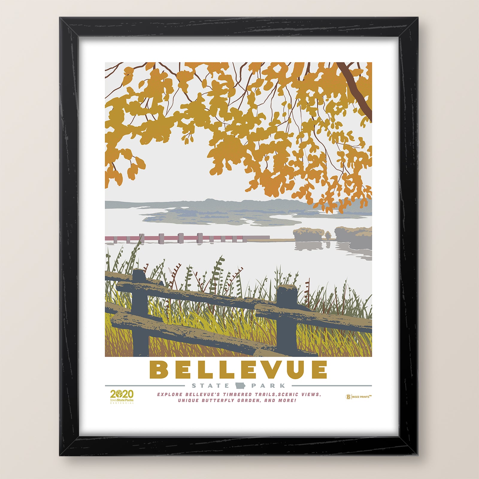 Bellevue State Park Print