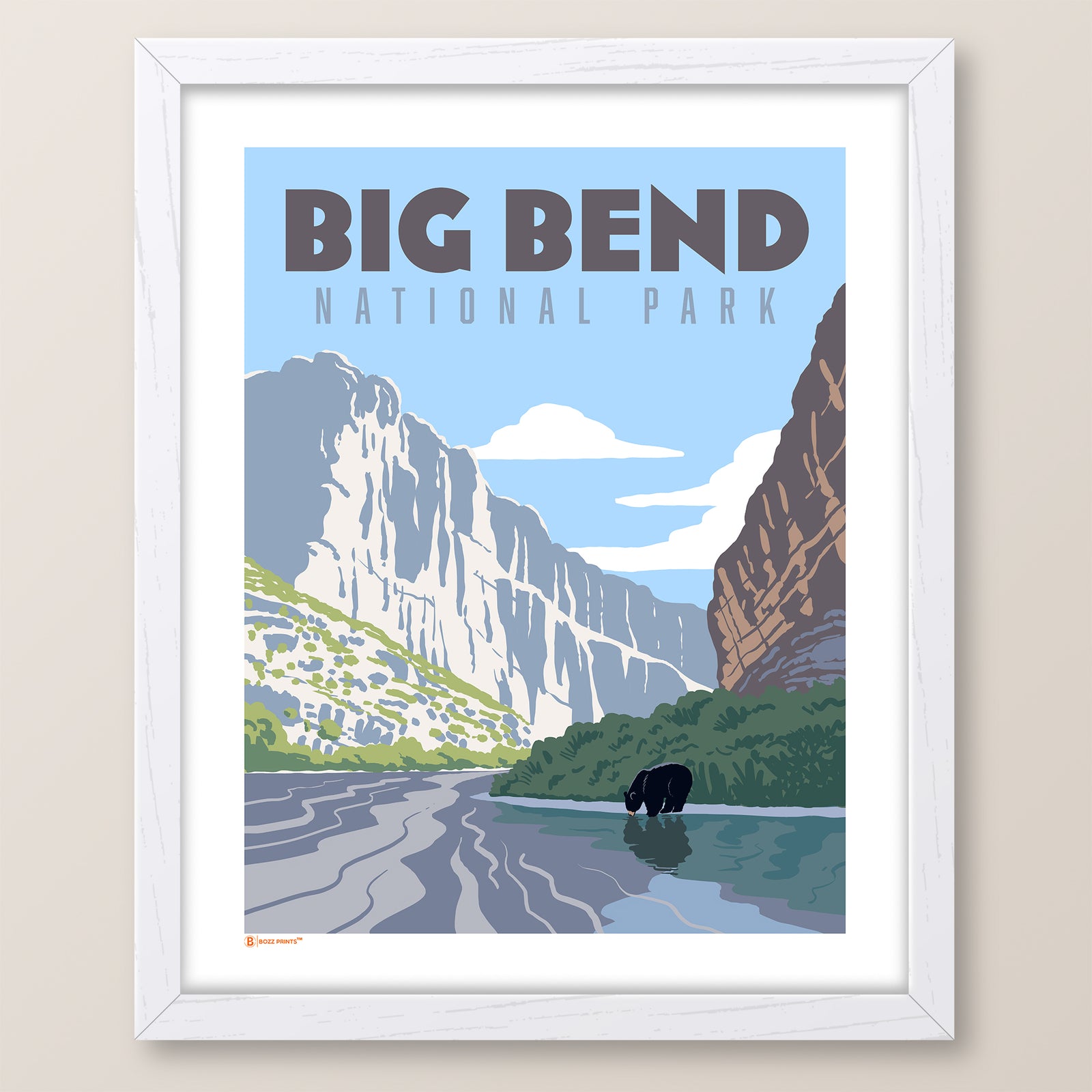 Big Bend National Park Santa Elena Canyon Print
