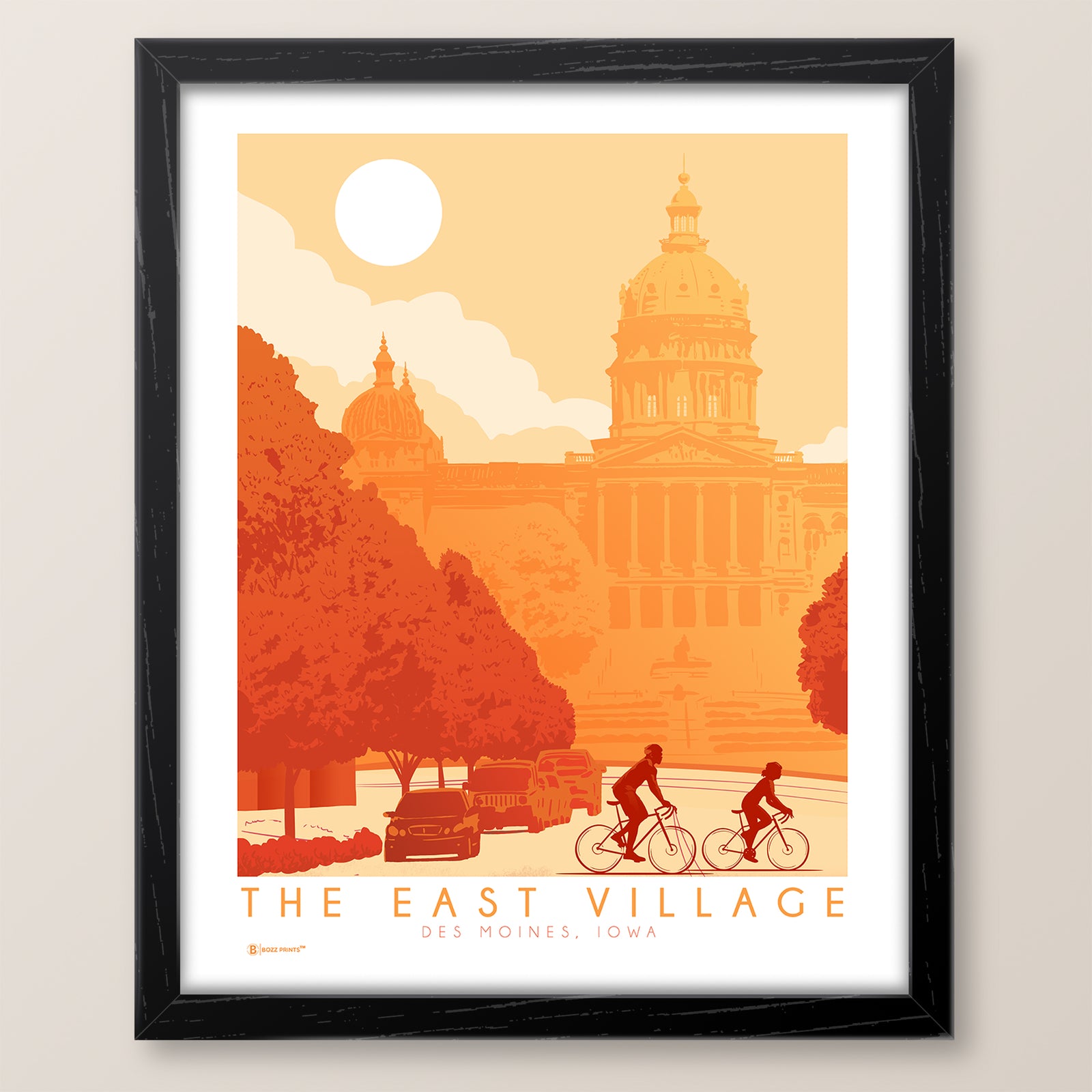Bike East Village Print