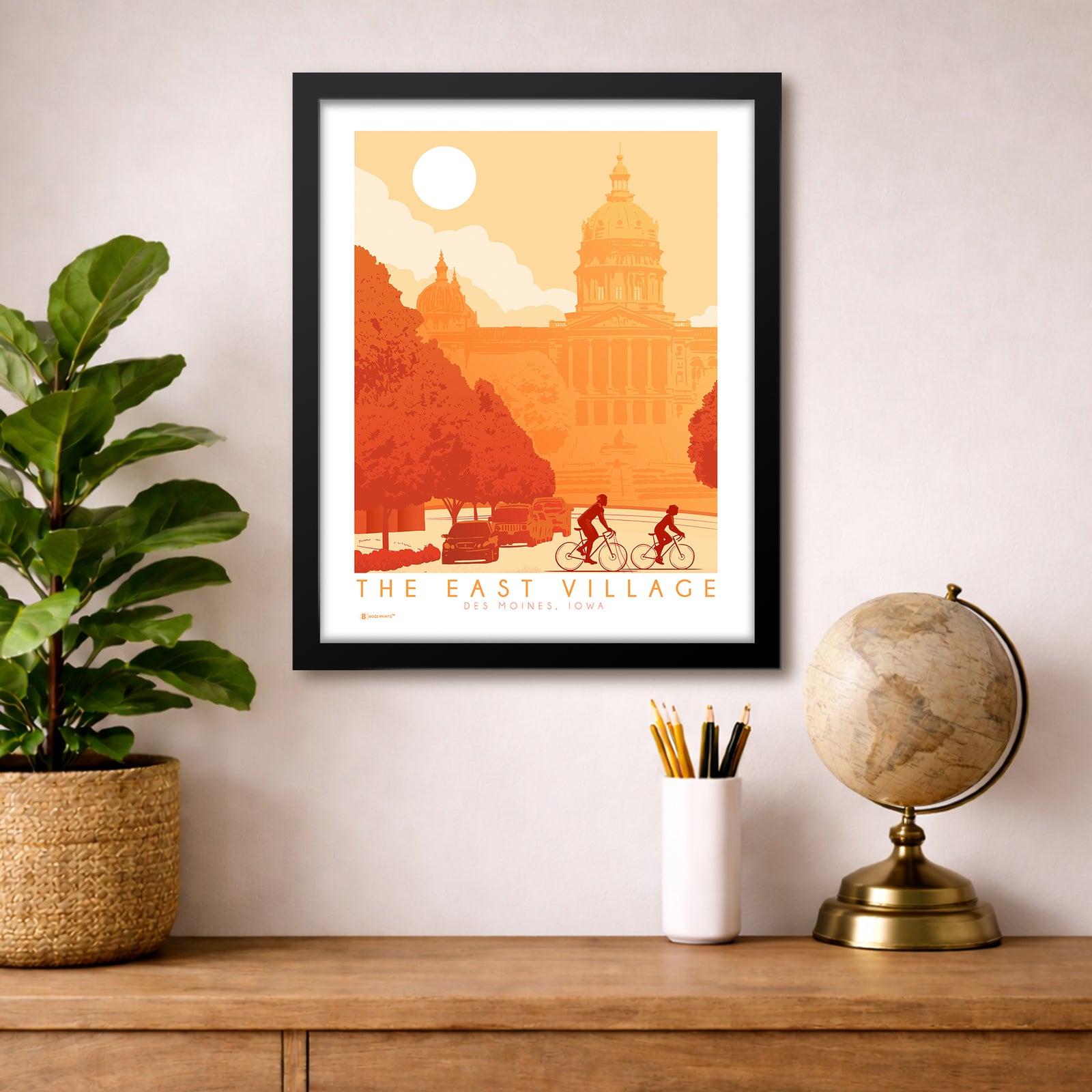 Bike East Village Print