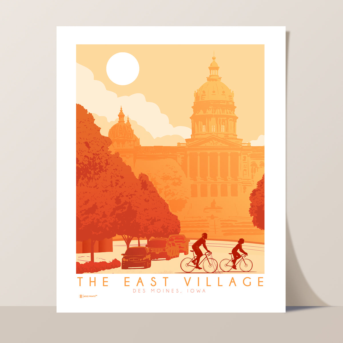 Bike East Village Print