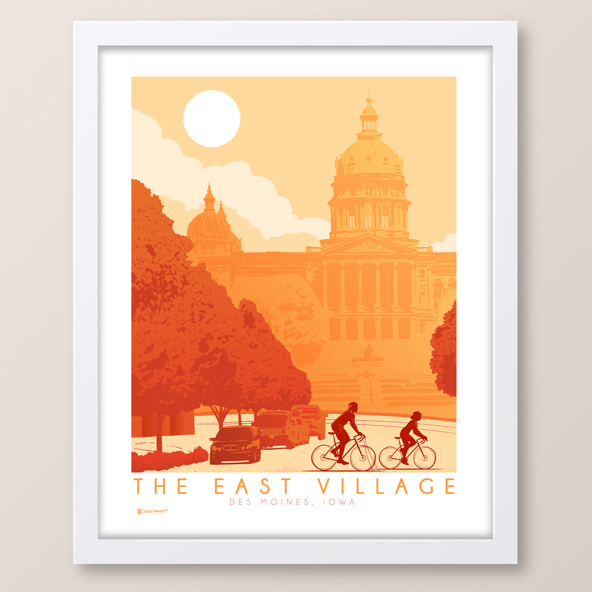 Bike East Village Print