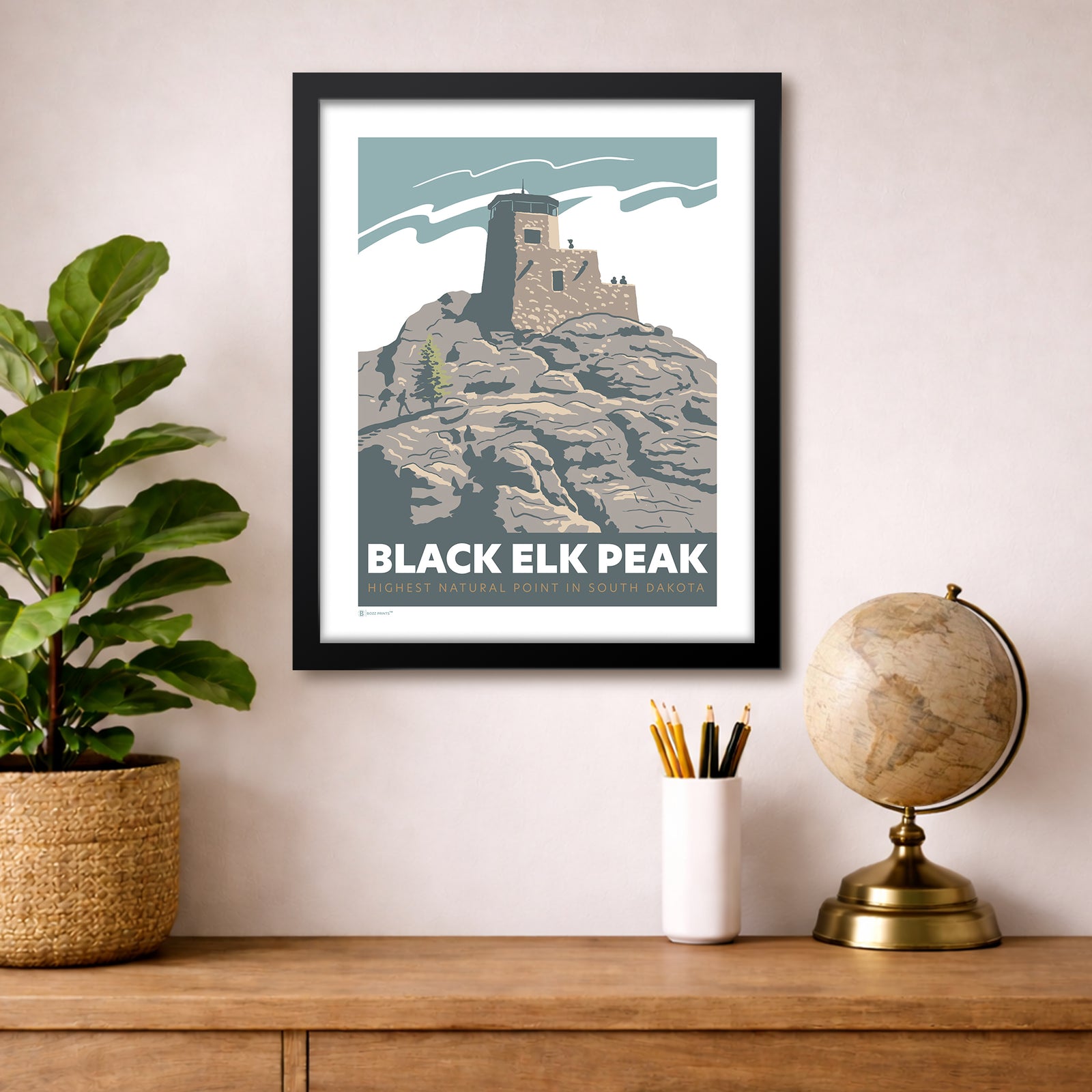Black Elk Peak Print