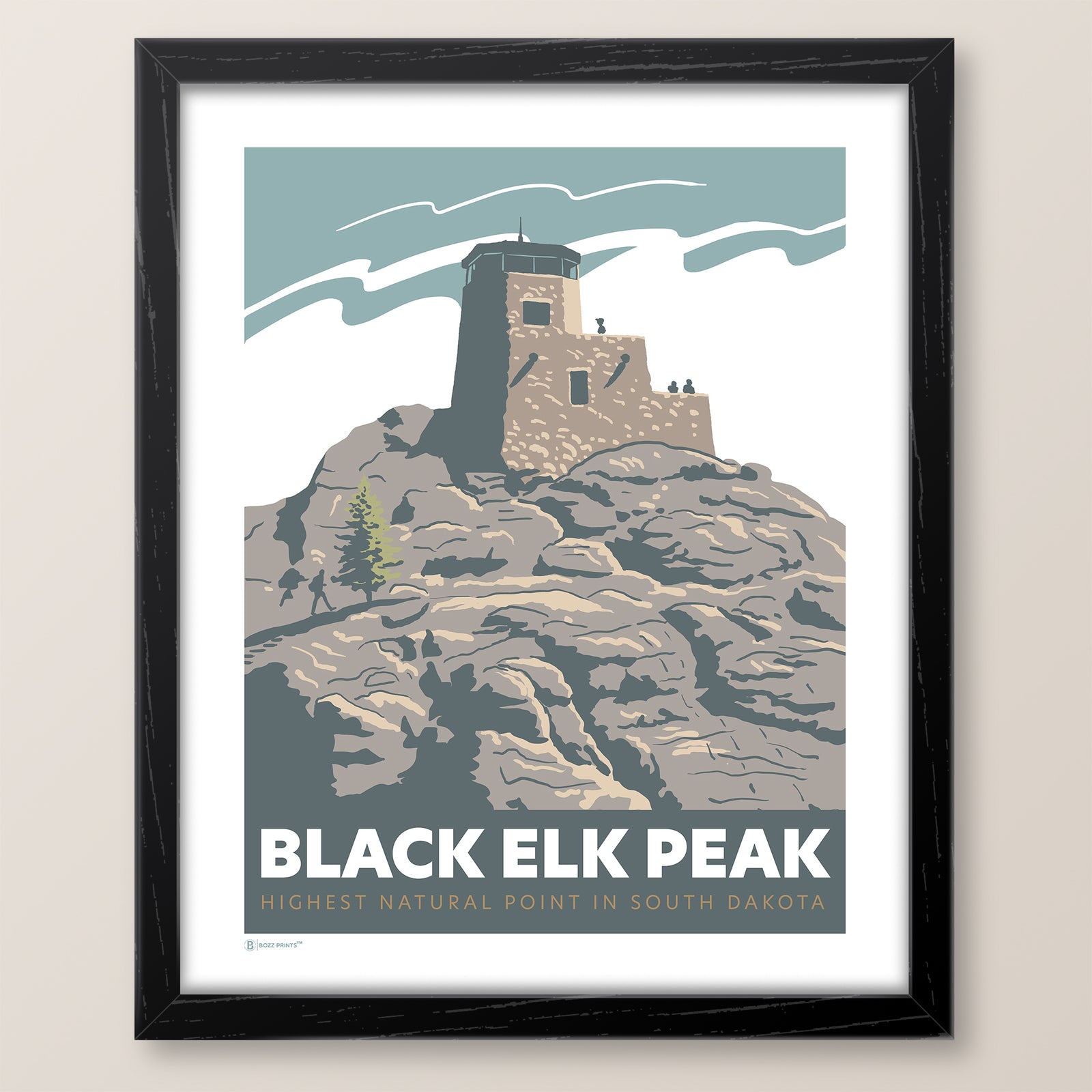 Black Elk Peak Print