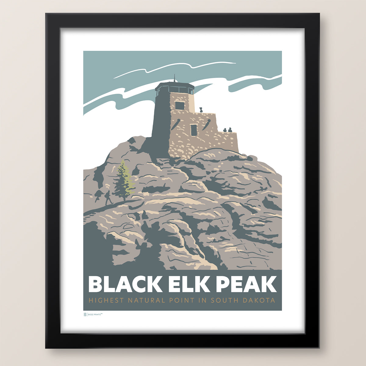 Black Elk Peak Print
