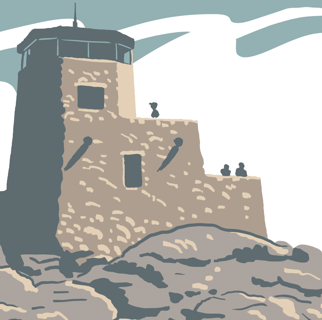 Black Elk Peak Print