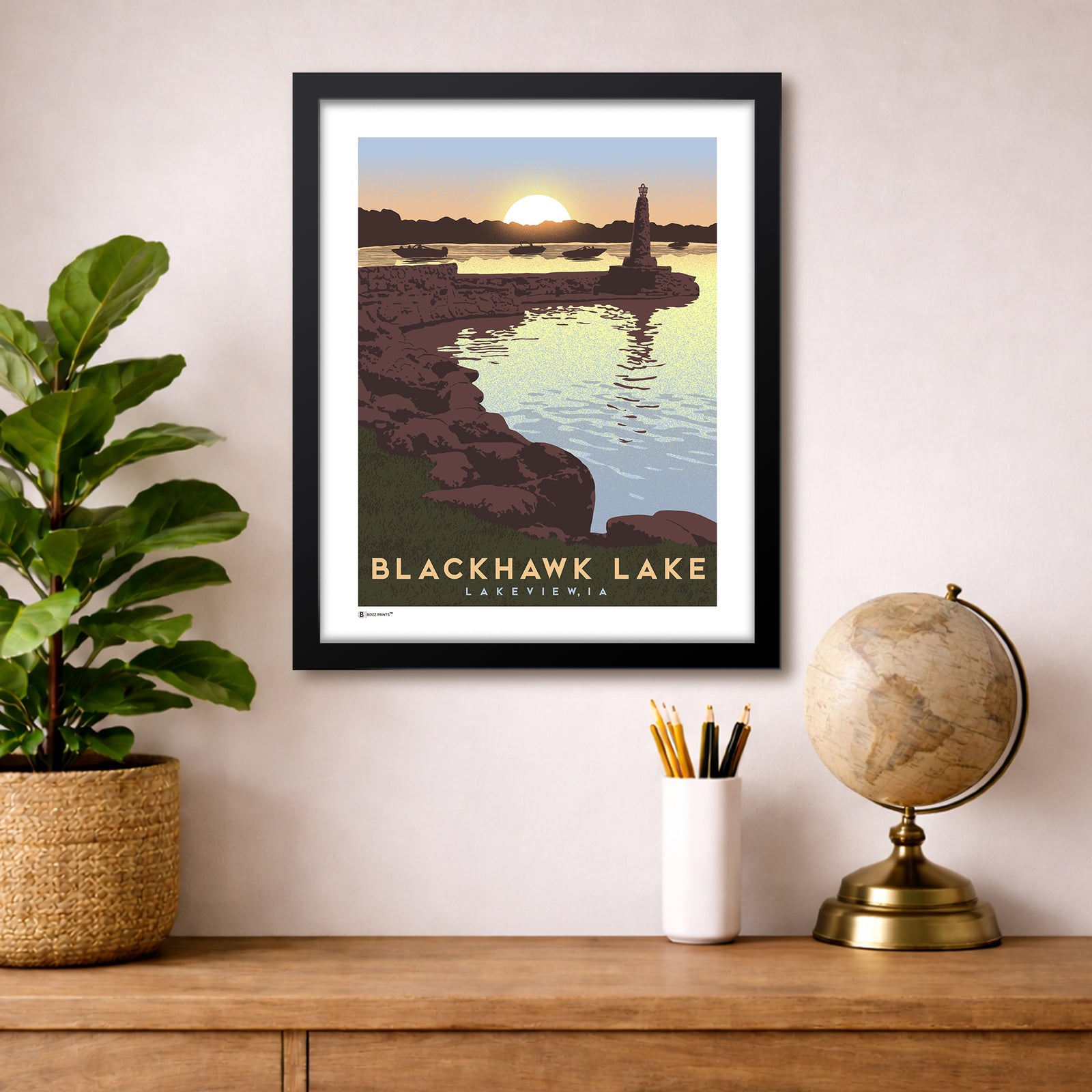 Blackhawk Lake Print