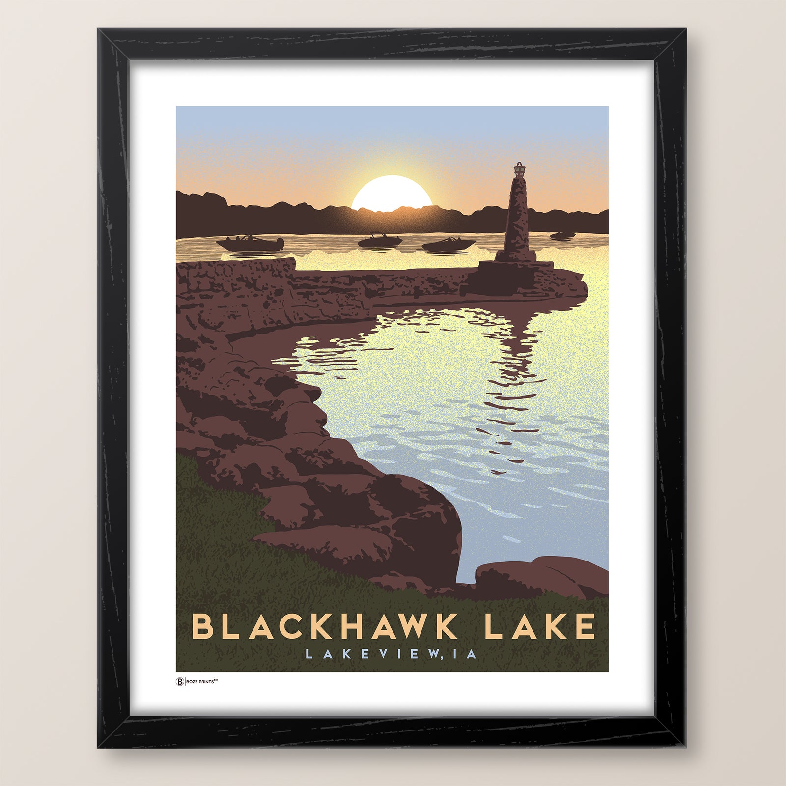 Blackhawk Lake Print