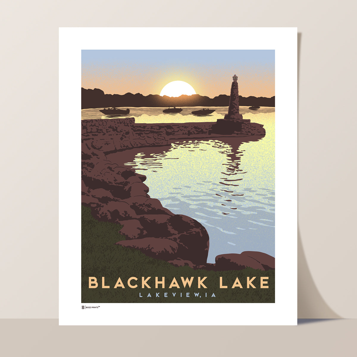 Blackhawk Lake Print