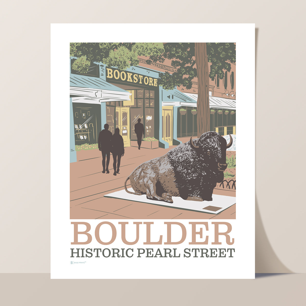 Boulder Pearl Street Print