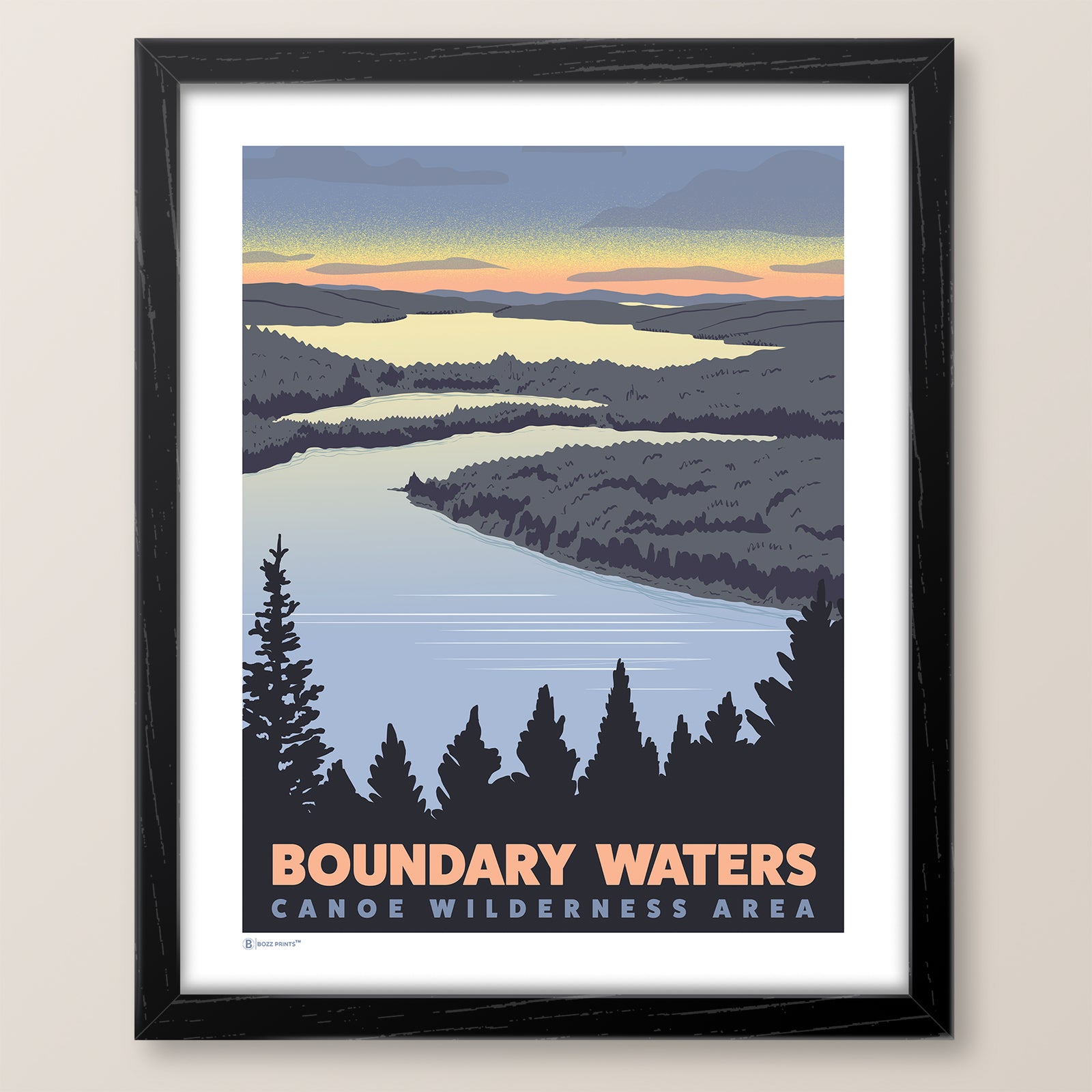 Boundary Waters Overlook Print
