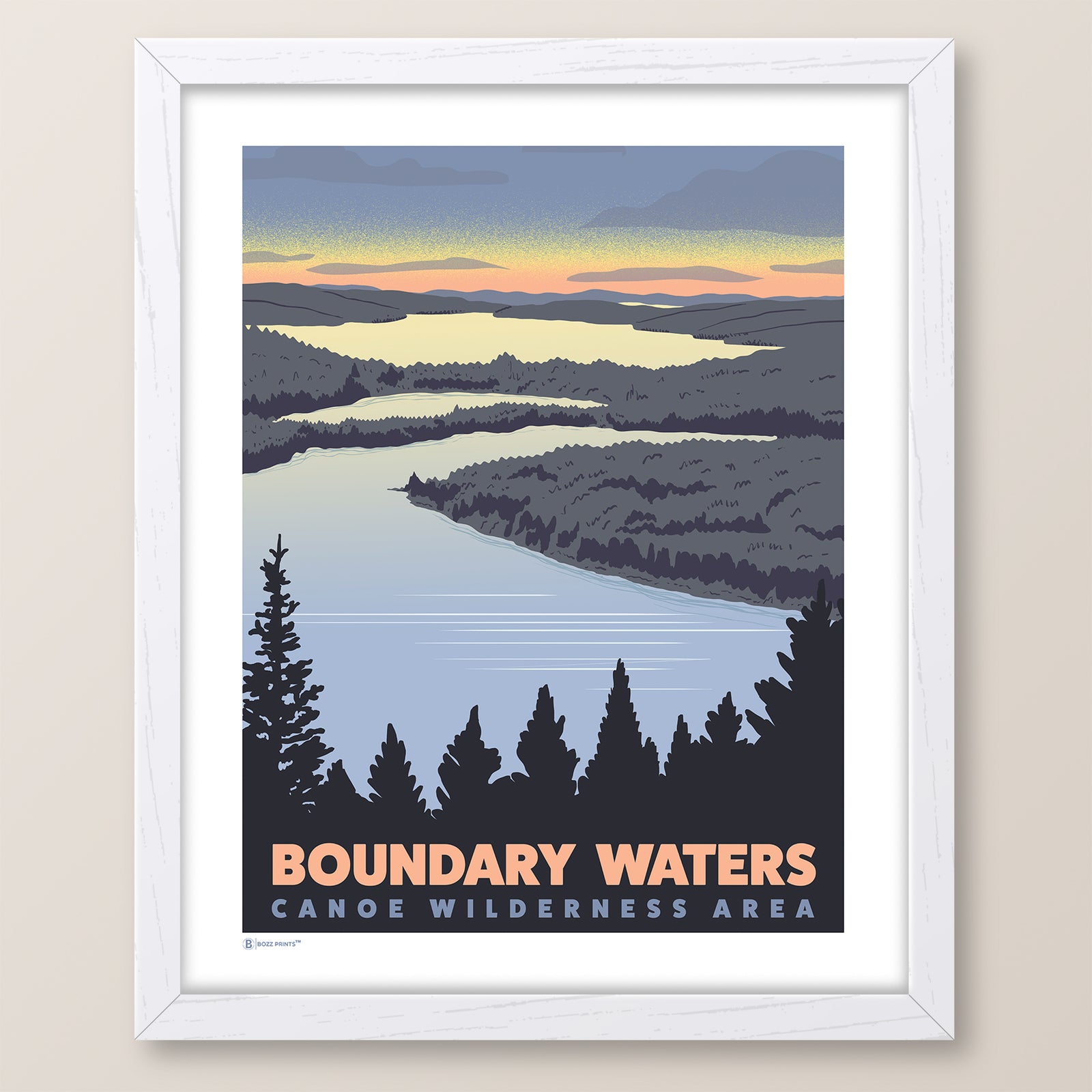Boundary Waters Overlook Print