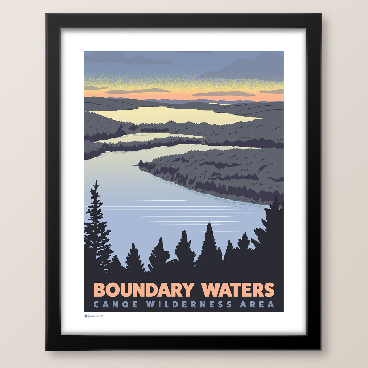 Boundary Waters Overlook Print