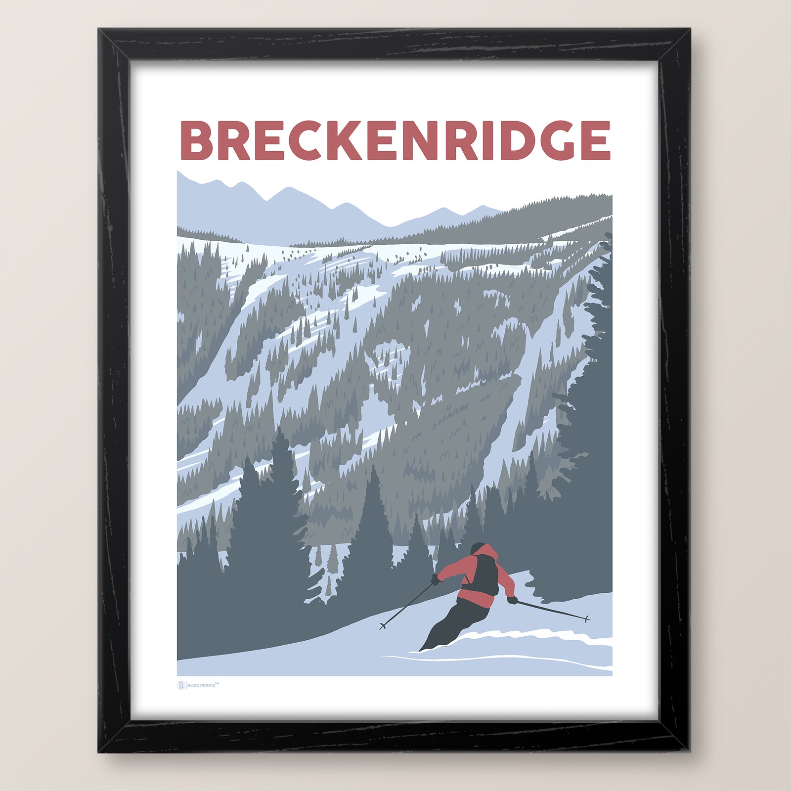 Ski Breckenridge Print
