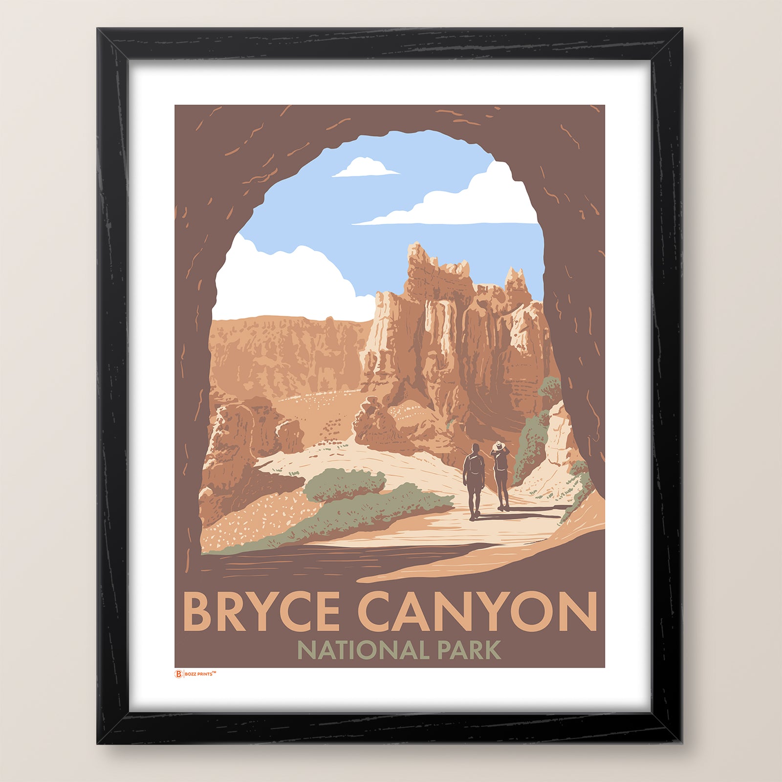 Bryce Canyon National Park Tunnel Print