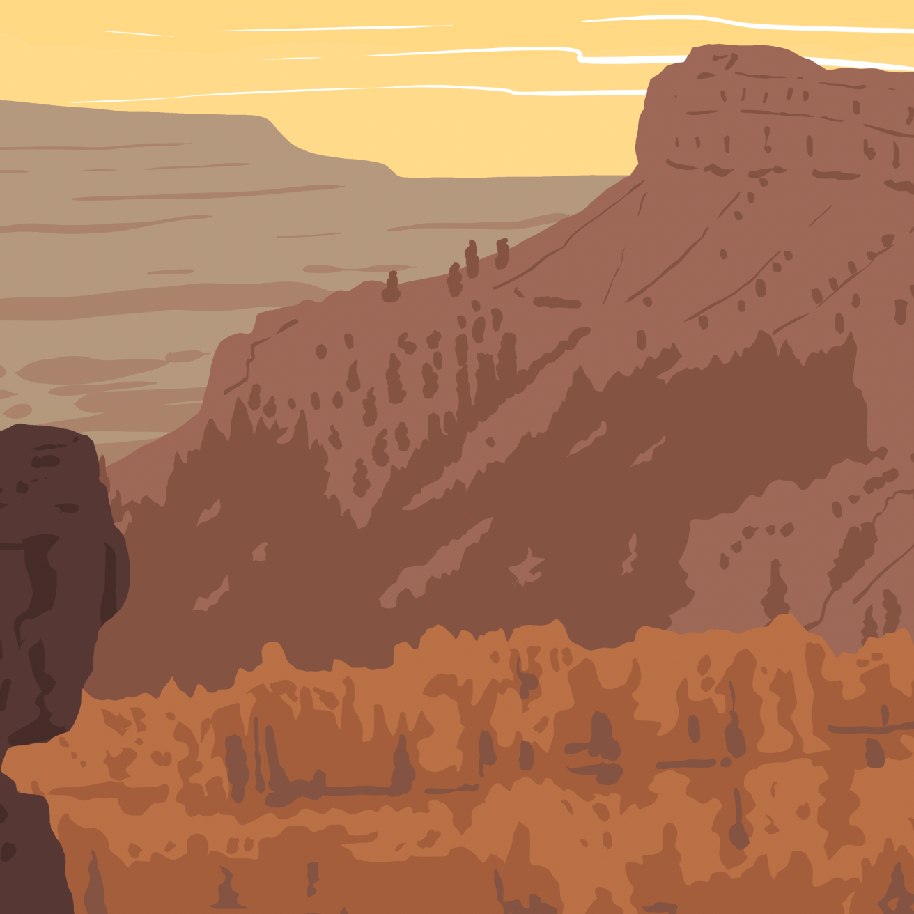 Bryce Canyon National Park Sunset Point Overlook Print