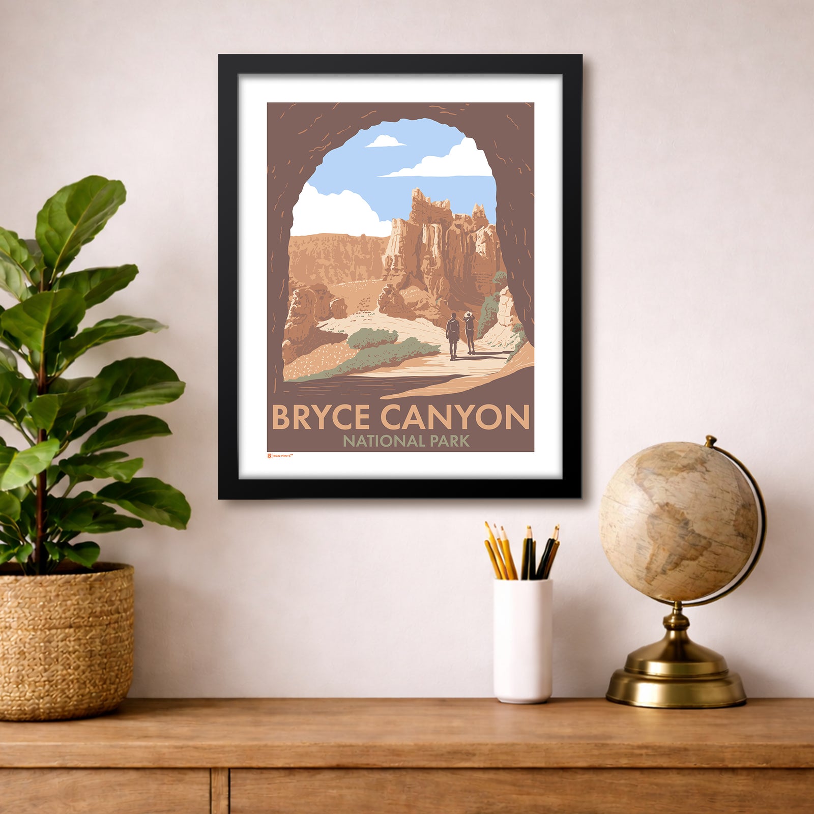 Bryce Canyon National Park Tunnel Print