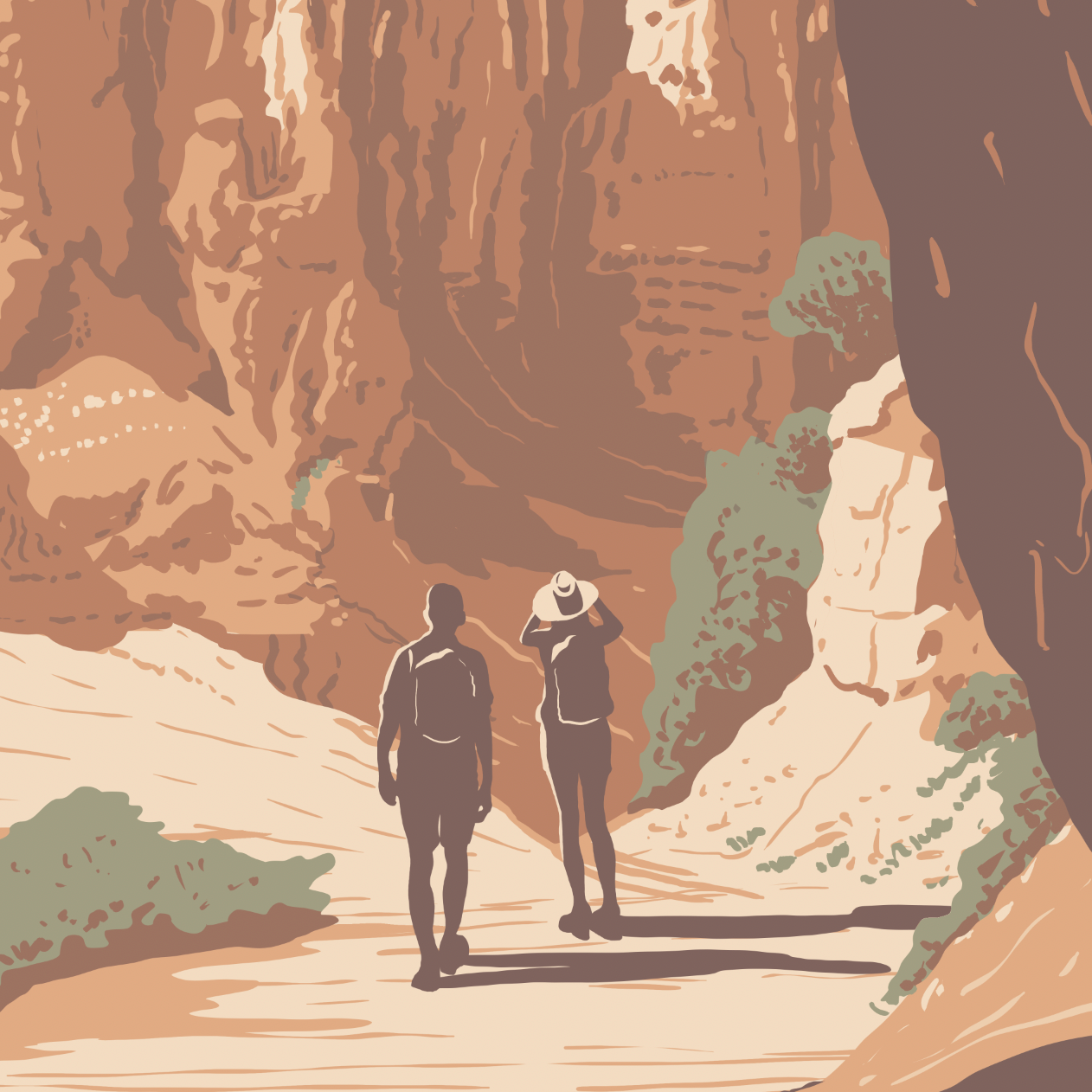 Bryce Canyon National Park Tunnel Print