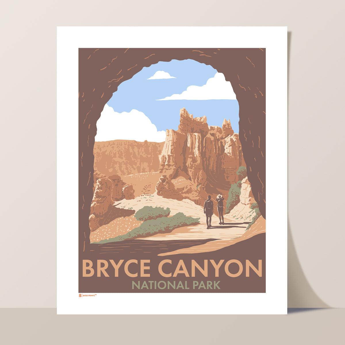 Bryce Canyon National Park Tunnel Print