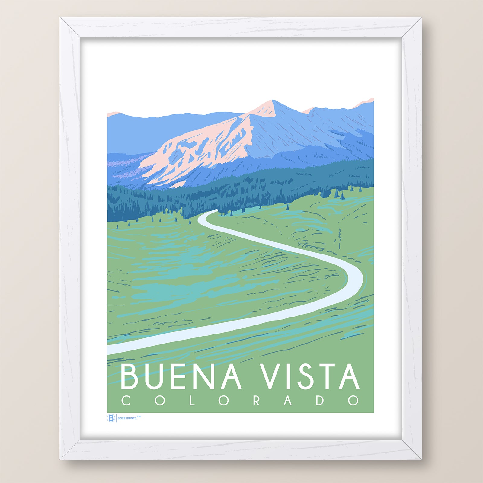 Buena Vista Colorado Print