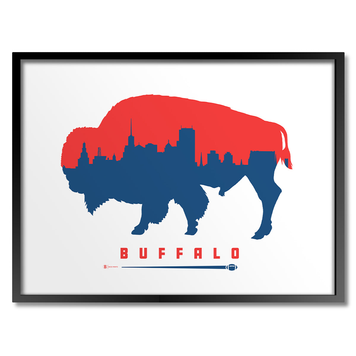 Buffalo Football Print