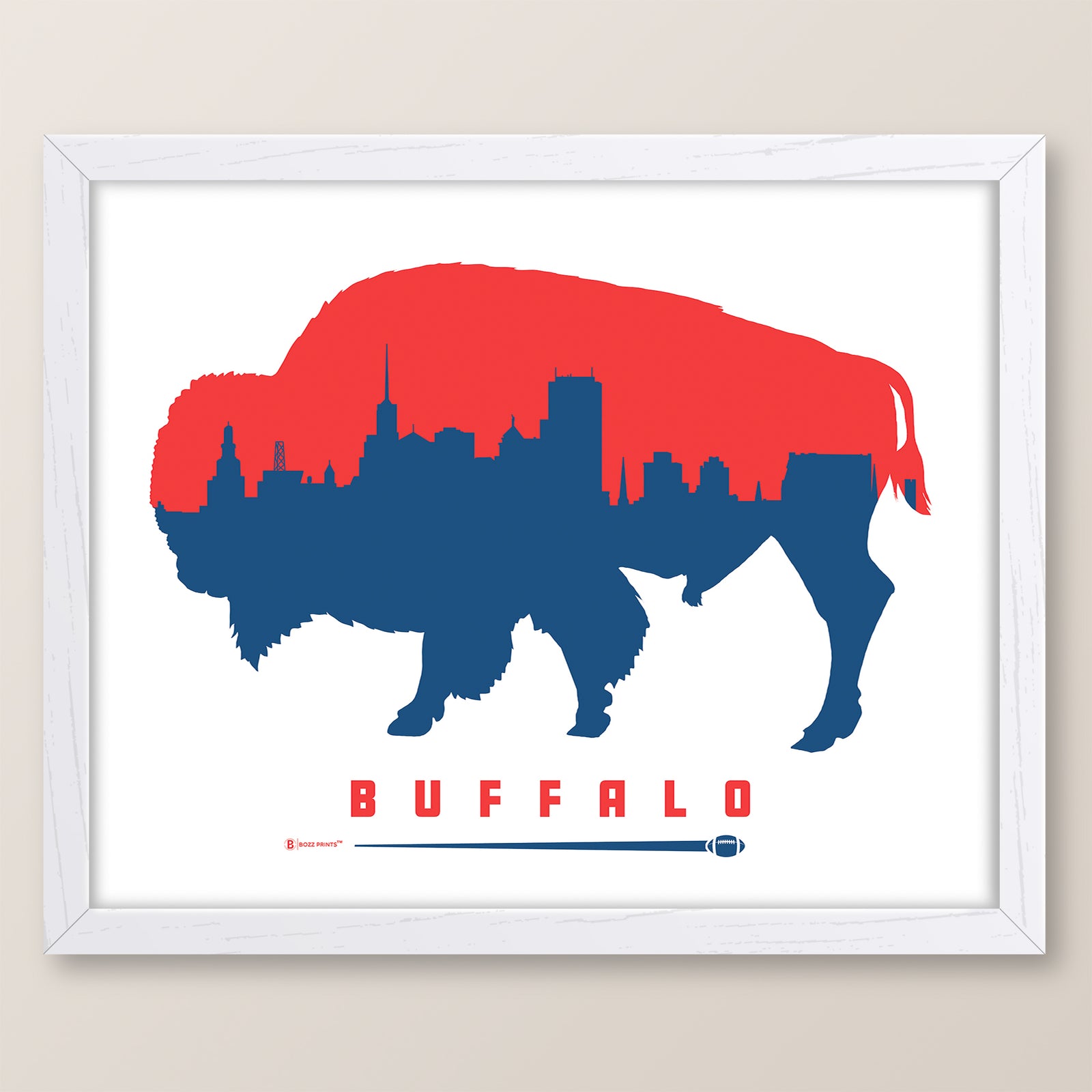 Buffalo Football Print