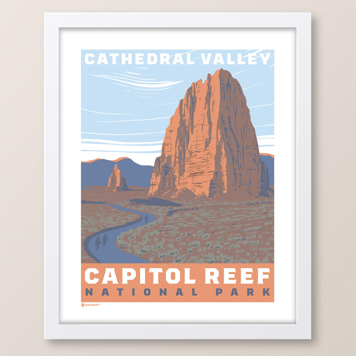 Capitol Reef National Park Cathedral Valley Print