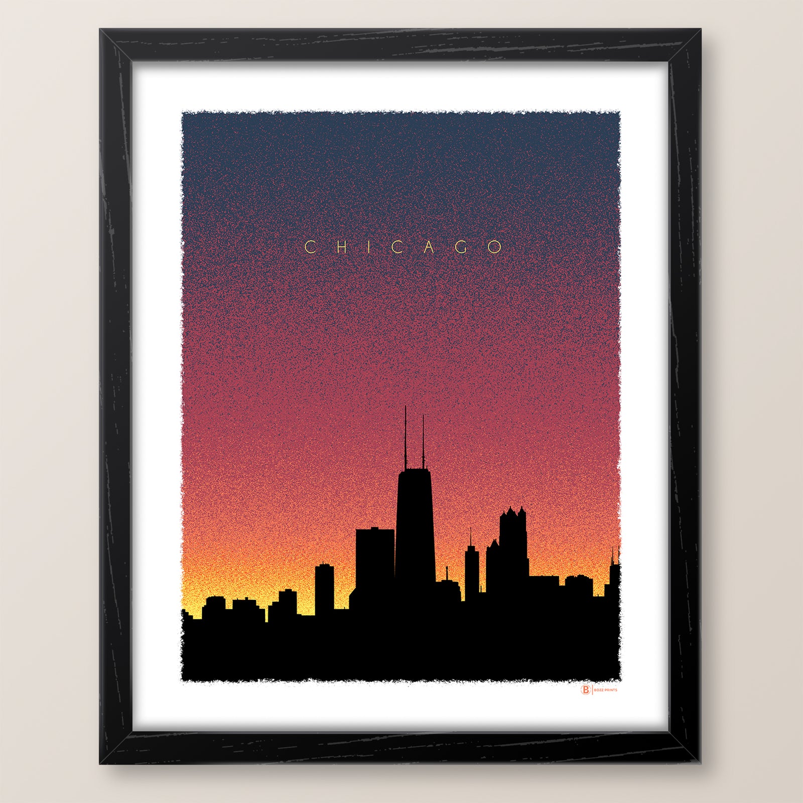 Chicago Dusk Print