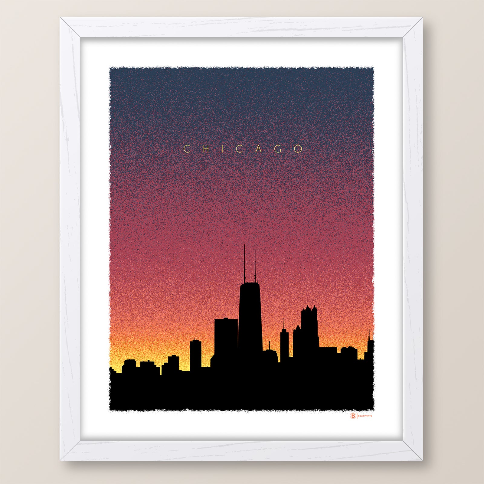 Chicago Dusk Print
