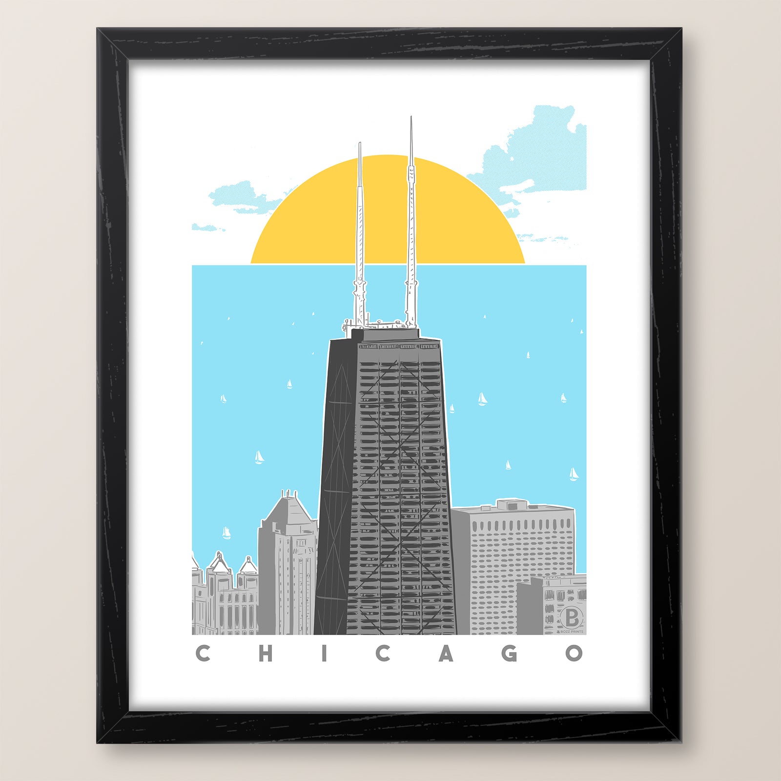 Chicago Lakeview Print